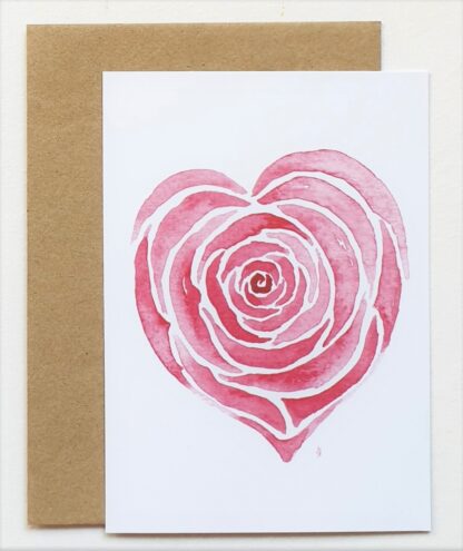 roos rose liefde love postcard ansichtkaart